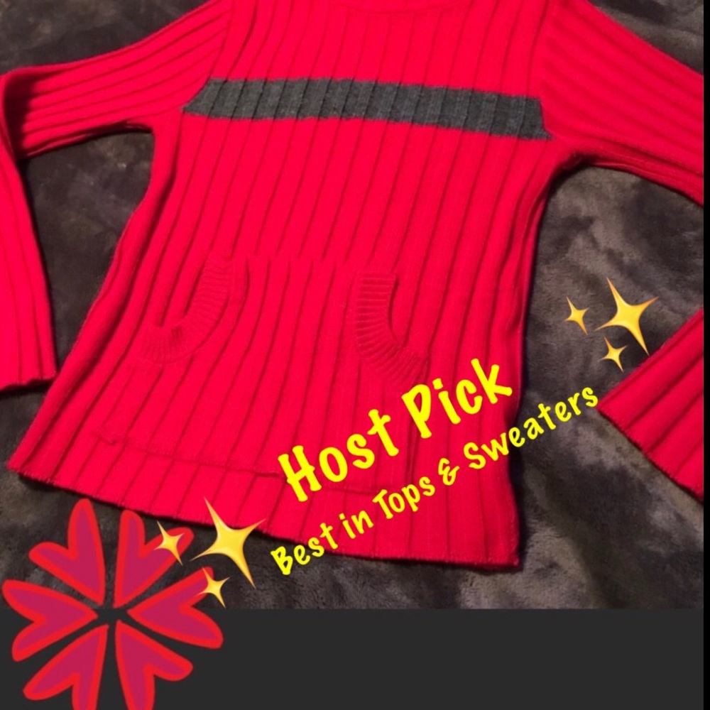 Juniors pocket sweater